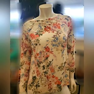 J. Jill Floral Longsleeve Shirt